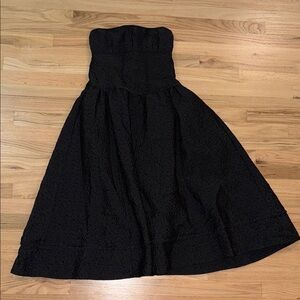 Jonathan Simkhai Black Midi Dress